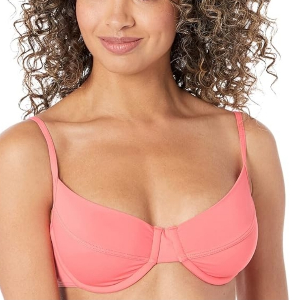 Michael Kors Solids Underwire Bikini Swimsuit Top